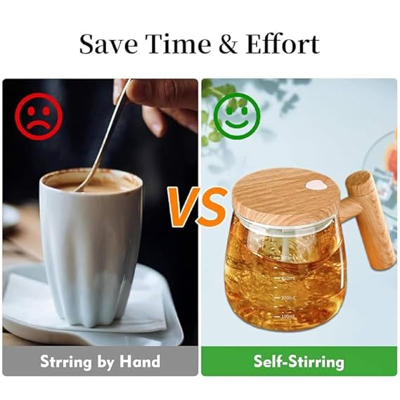 Self Stirring Coffee Mug