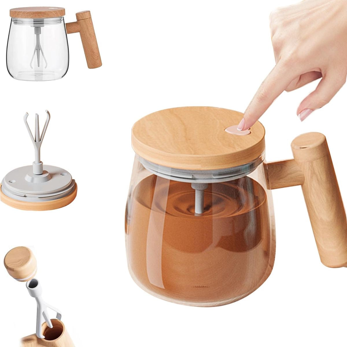 Self Stirring Coffee Mug